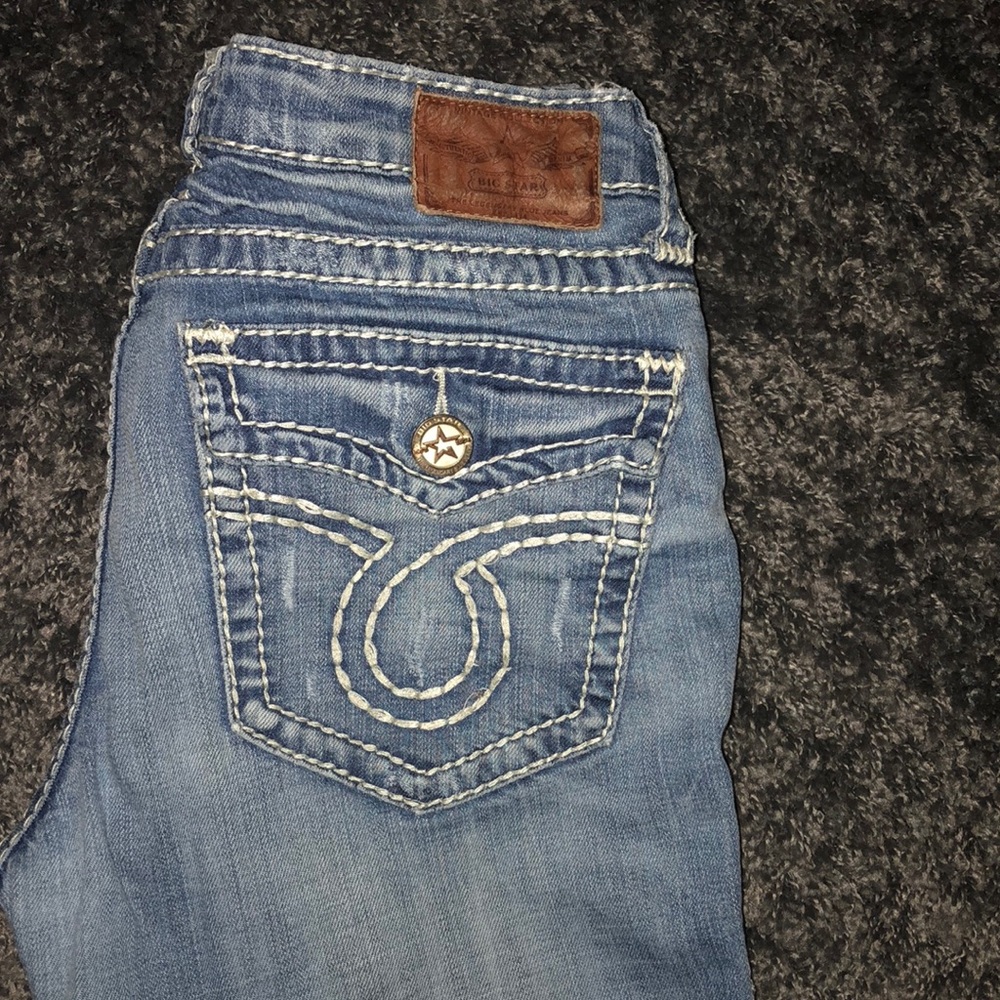 Big Star “LIV” blue jeans. SZ 30R Inseam 30